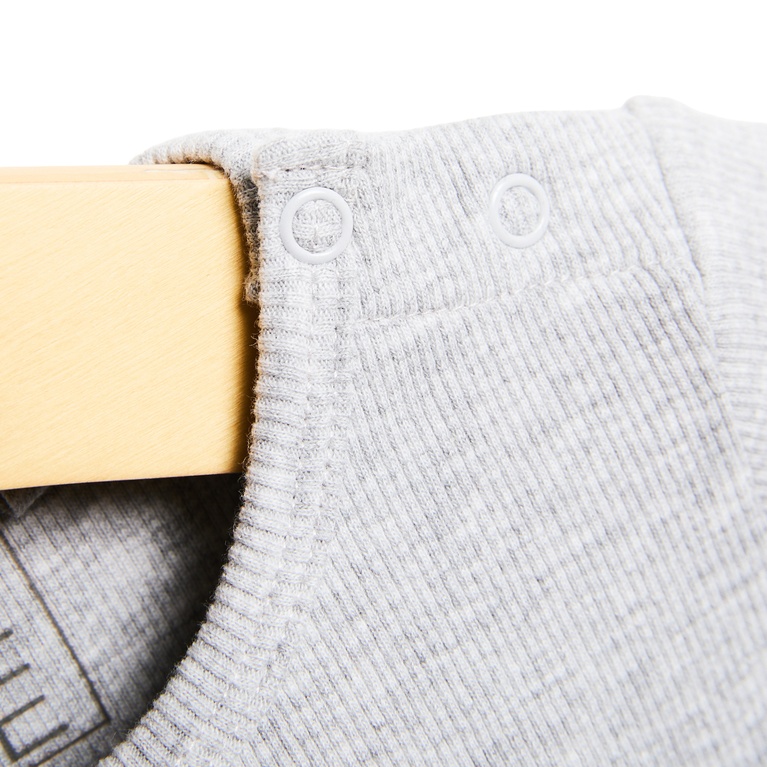 Bodysuit "Daily body ribbed" Grey Melange